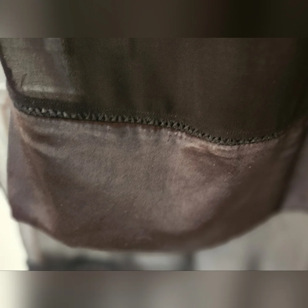 Black Long sheer Lightweight shawl wrap - Picture 6 of 7